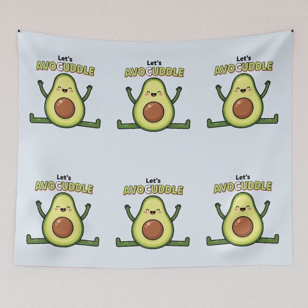 Item preview,  Avocuddle Cute Avocado Pun designed and sold by INNER WINNER YOU.
