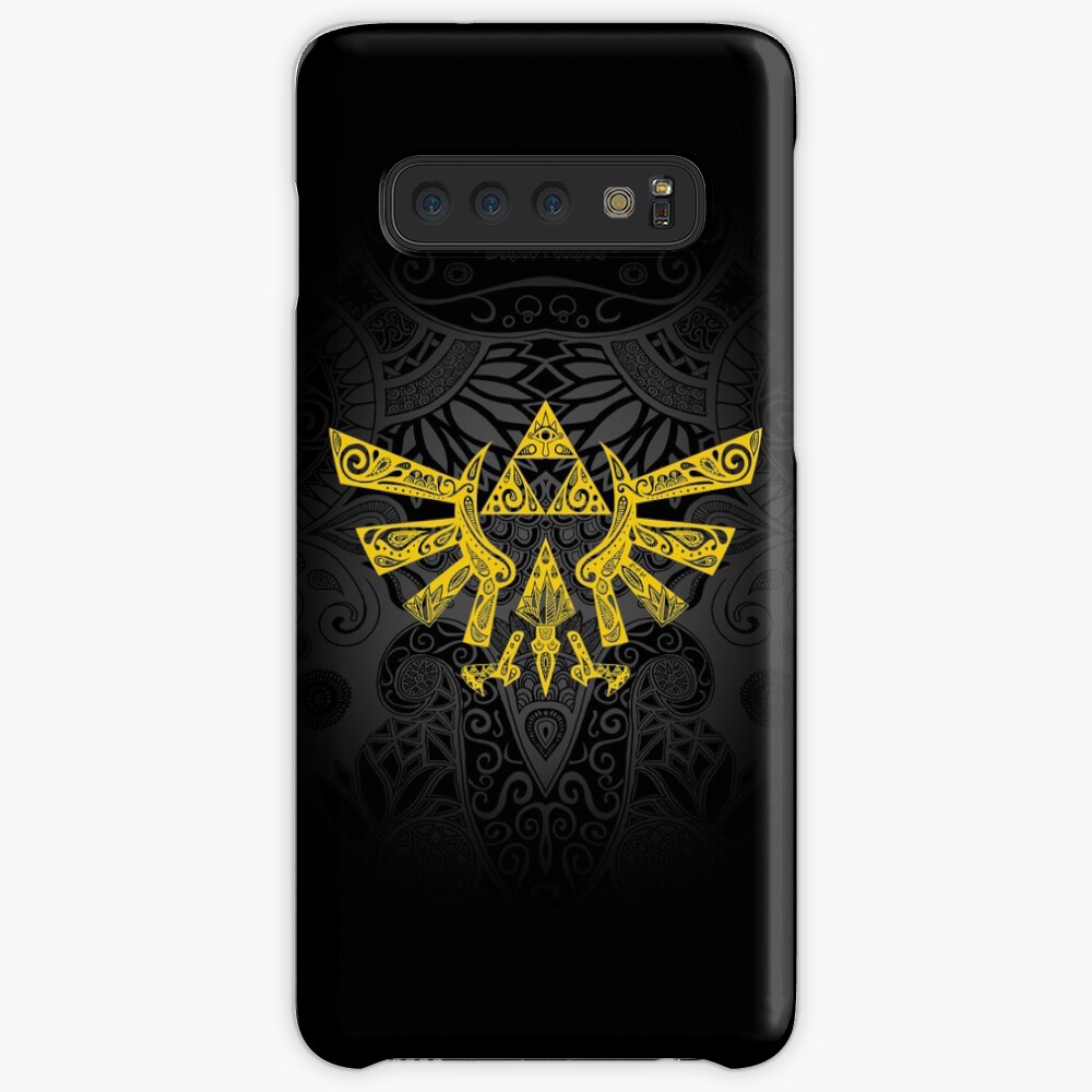 Hyrule Emblem Yellow Case & Skin for Samsung Galaxy