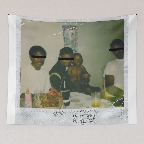 Item preview, The Best Musical Album Good Kid Rap Kendrick Poster designed and sold by telmunk relimsa.