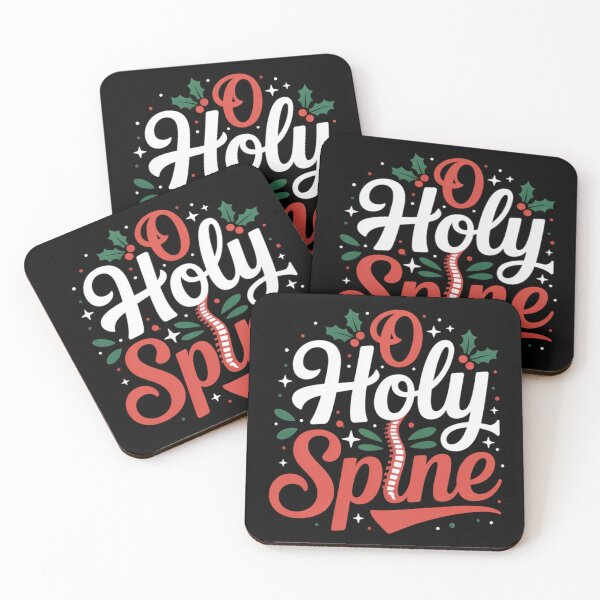 Item preview, O Holy Spine Funny Osteopathy Christmas designed and sold by osteopath shop.