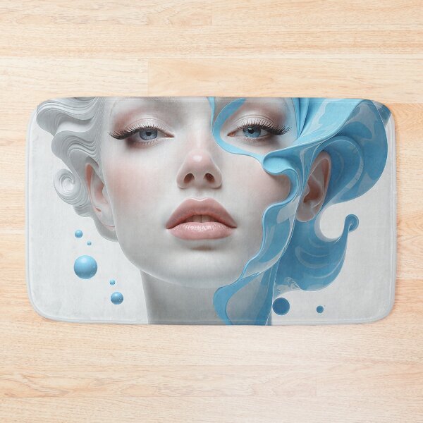 Item preview, Ethereal Beauty with Flowing Blue designed and sold by kiwiartyfarty.