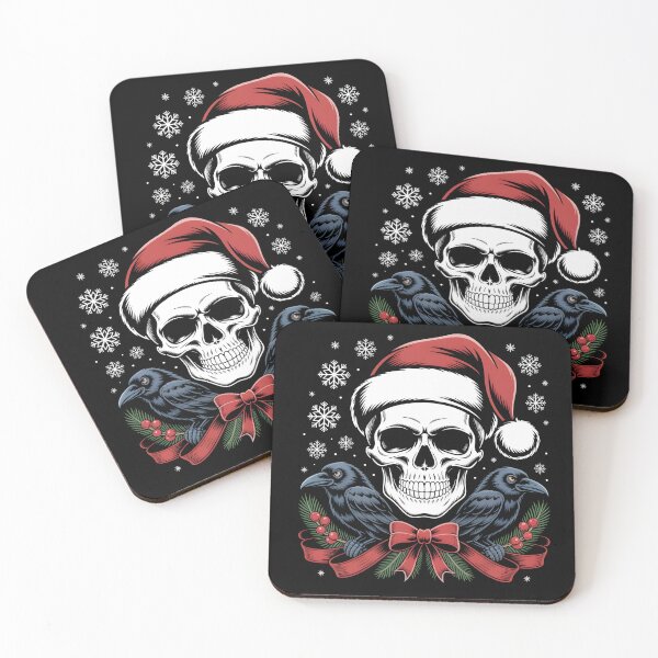Item preview, Skeleton Crew, Christmas Skeleton, Xmas Skeleton, Gift for Christmas, Skull, Spooky designed and sold by elikatti.