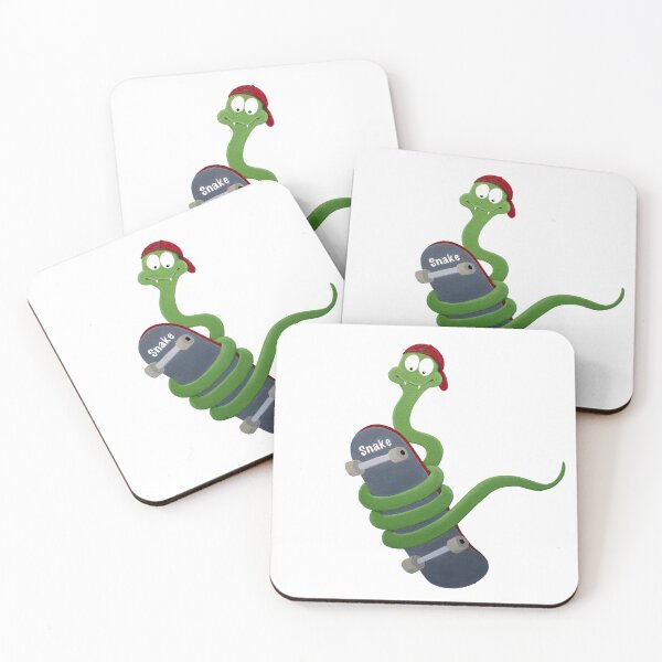 Item preview, Snake the Skate Boarder designed and sold by Studio Moo Designs.