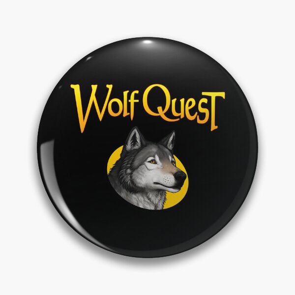 Item preview,  Wolfquest Logo designed and sold by finkykomakot.