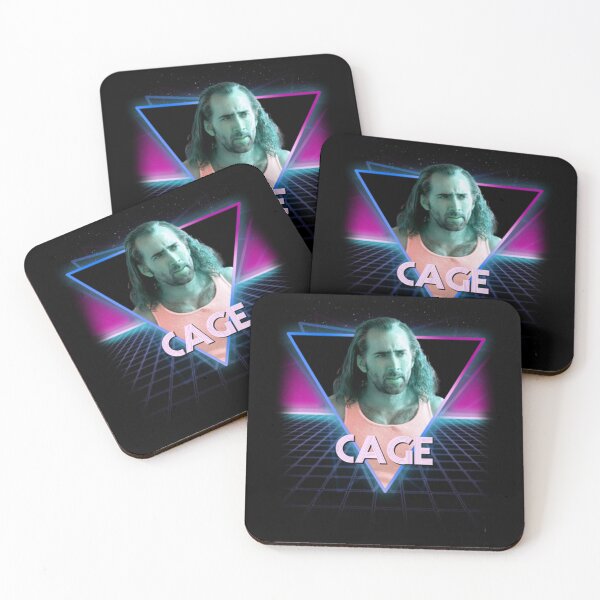 Item preview, Nicolas Cage 80's Triangle designed and sold by OdellKulas.