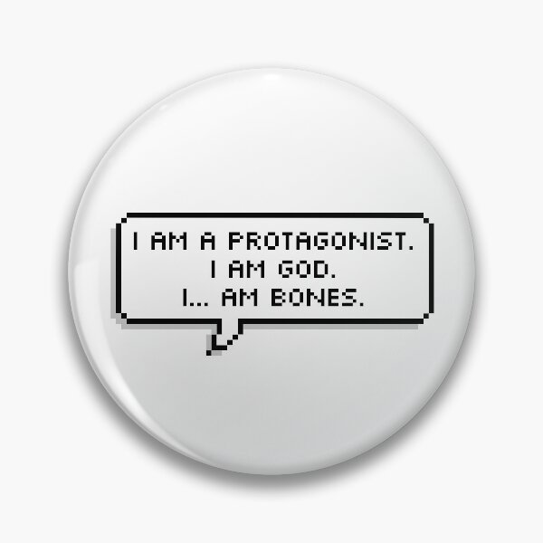 Item preview, "I am BONES." (Classic Speech Bubble Quote) designed and sold by OfficialSteel.