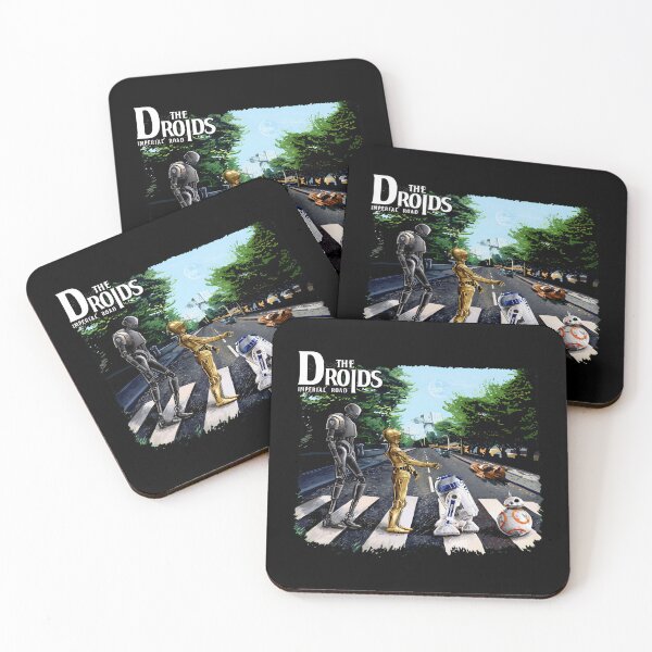 Item preview, Droids Abbey Road Movie The Beatles Music Retro Vintage Album Cover Poster designed and sold by TiffanyHarrisa.