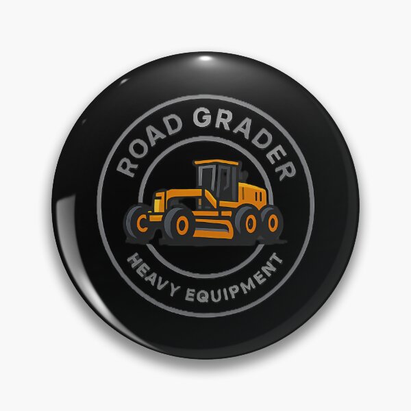 Item preview, Road Grader Heavy Equipment Logo designed and sold by finkykomakot.