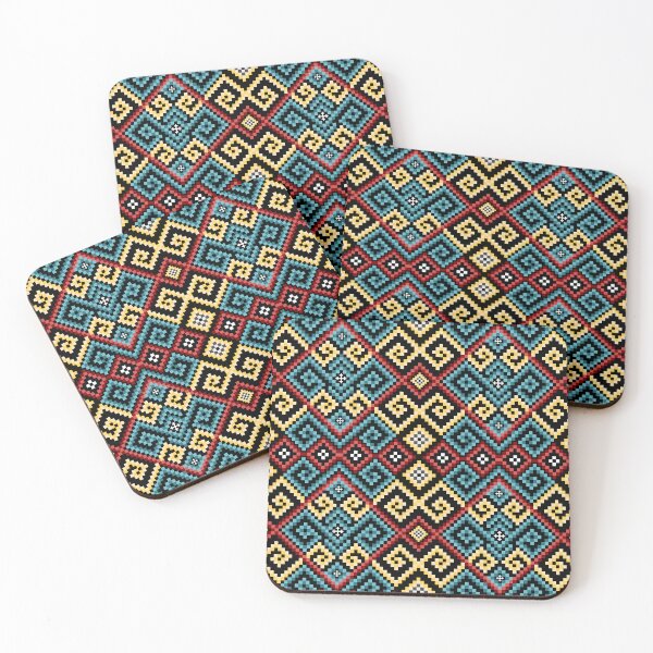 Item preview, Colorful Pixel Ethnic Pattern designed and sold by Khwanchai.
