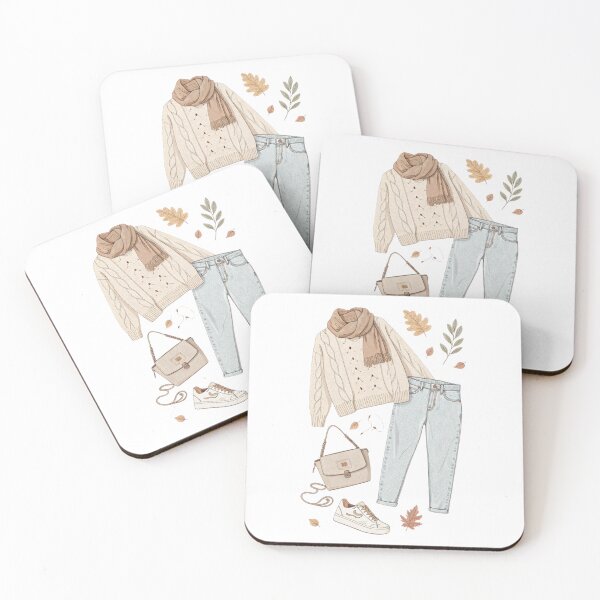 Item preview, Cozy Autumn Outfit Flat Lay designed and sold by StormVape.