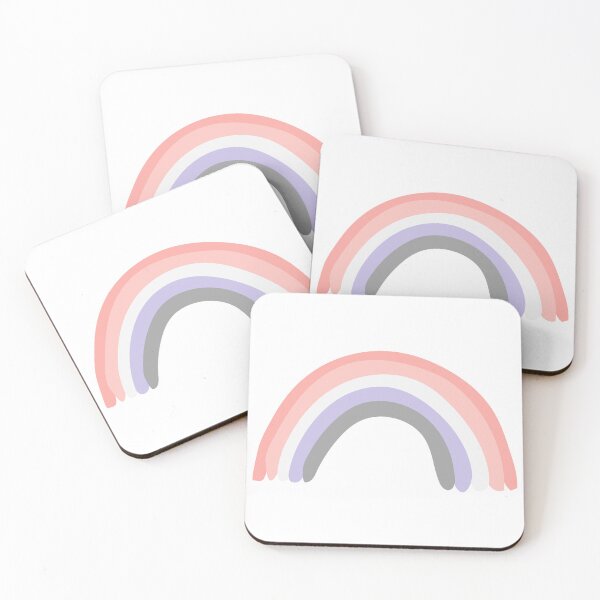 Item preview, Cupioromantic Pride Pastel Rainbow designed and sold by PlanetOfQueers.