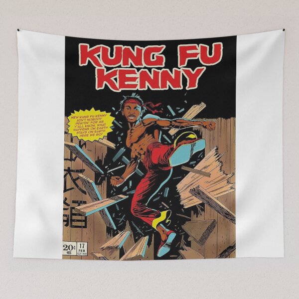 Item preview, Alternative Kung Fu Kenny Musical Rap Kendrick Poster designed and sold by telmunk relimsa.