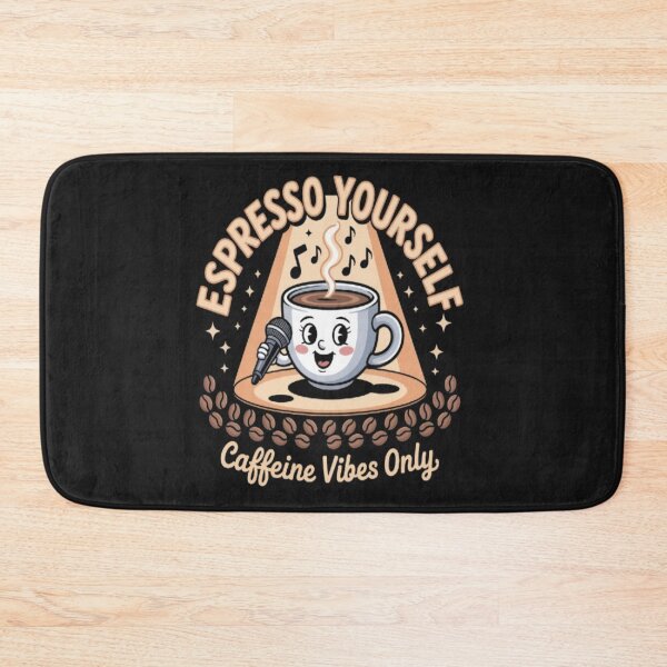 Artikelvorschau, Espresso Yourself Koffein Vibes Nur Kaffee Design entworfen und verkauft von JustForYouGifts.