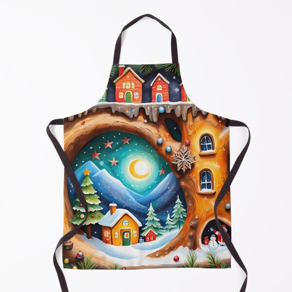 Item preview, Hollow tree trunk with Christmas home scene inside designed and sold by Ponted.