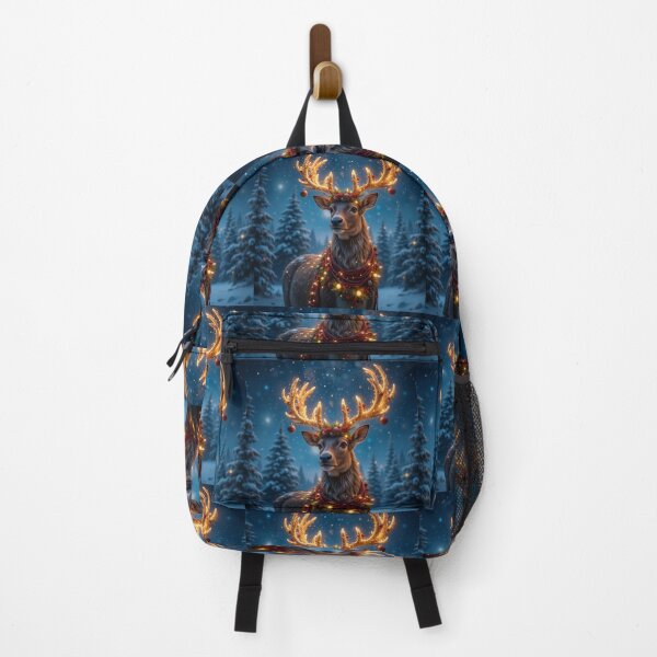 Item preview, Majestic Reindeer with Illuminated Antlers designed and sold by InezPhotography.
