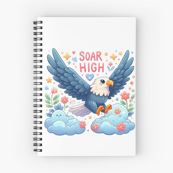 Item preview, falcon, eagle, soar, soar high, clouds designed and sold by TrueArtVibes.