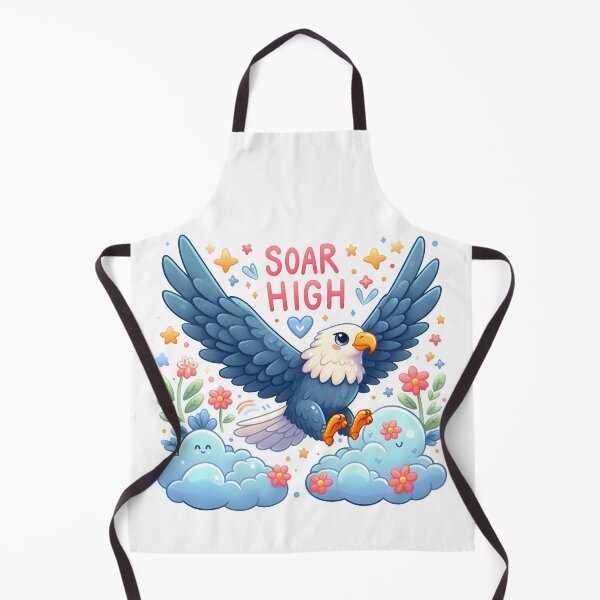 Item preview, falcon, eagle, soar, soar high, clouds designed and sold by TrueArtVibes.