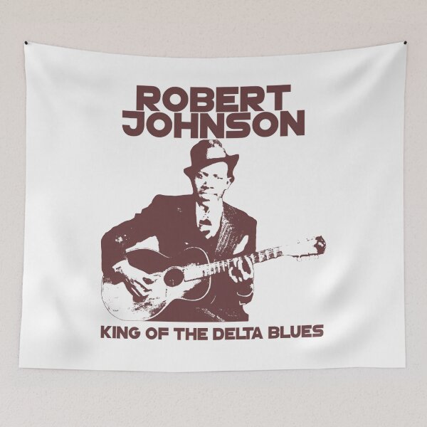 Item preview, guitar melody signer 80s vintage funny 90s delta retro music musician blue designed and sold by AugustusChicArt.