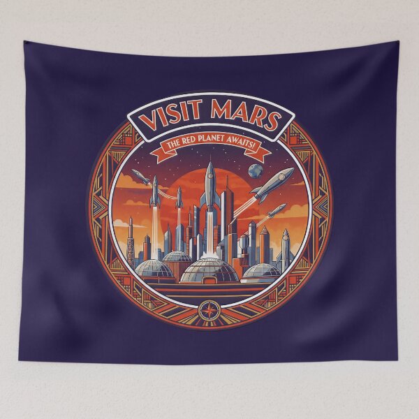 Item preview, Visit Mars designed and sold by ChrisButler.