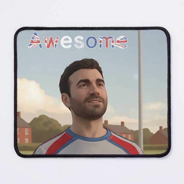 Item preview, Brett Goldstein in Funny Quote Brisith Art designed and sold by ecdato.