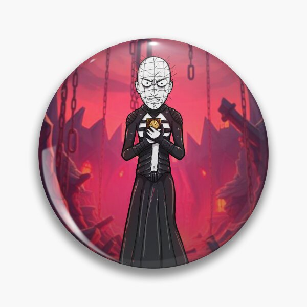 Item preview, Pin Head designed and sold by SideQuest - Scribbled Chaos!.