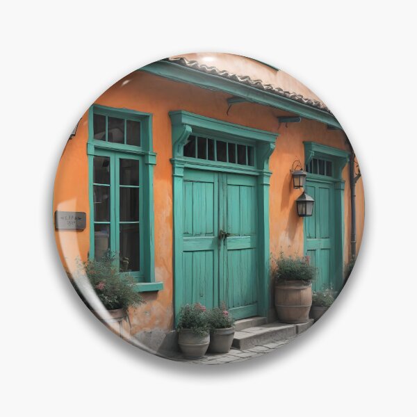 Item preview, Antigua posada con fachada de cobre y ocre designed and sold by Ponted.