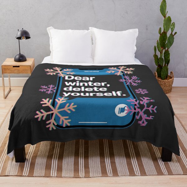 Item preview, Winter time - winter blanket lover - Cold hands warm heart - Cold weather - snow days - Cozy winter - Sweater weather - Winter season - Christmas time - Skiing season - Funny winter  designed and sold by JansenGS.