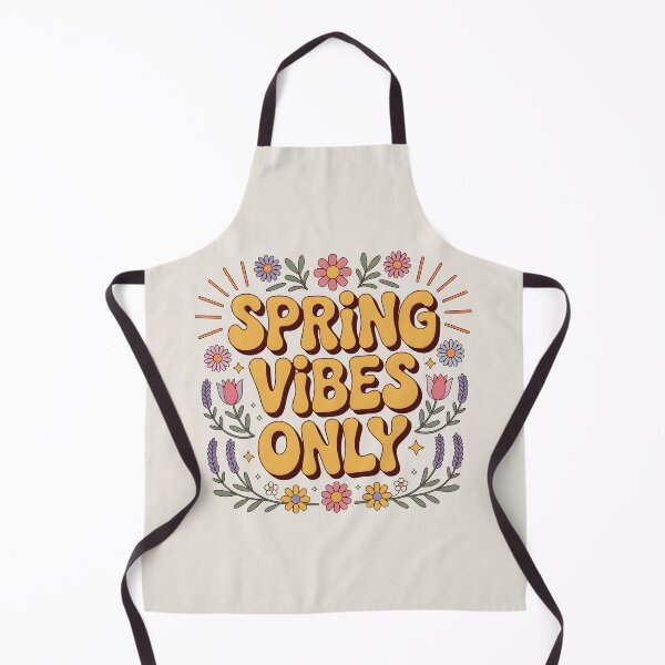 Item preview, Spring Vibes Only – Retro Seasonal Design designed and sold by Jollys-ArtShop.