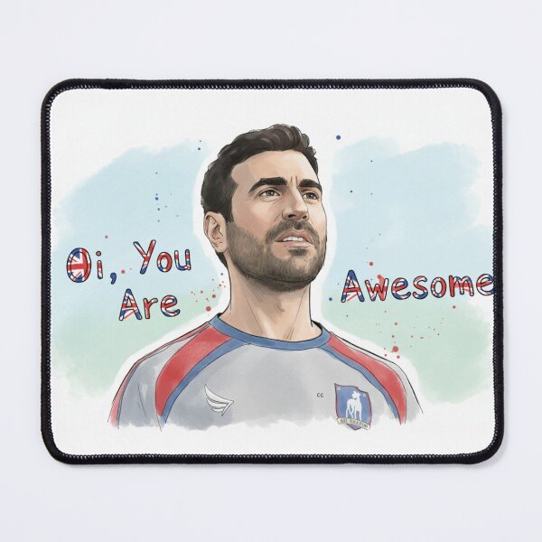 Item preview, Brett Goldstein Roy Kent Drawing Art Style designed and sold by ecdato.