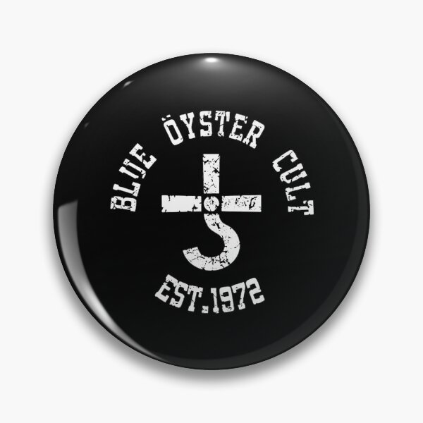 Artikelvorschau, Blue Oyster Cult Logo BOC Weiß Gegründet 1972 entworfen und verkauft von EpicWitWear.
