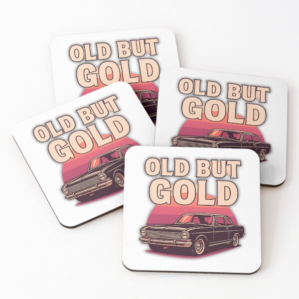 Item preview, Old but Gold Retro Vintage Car Design designed and sold by Mindsafe8.