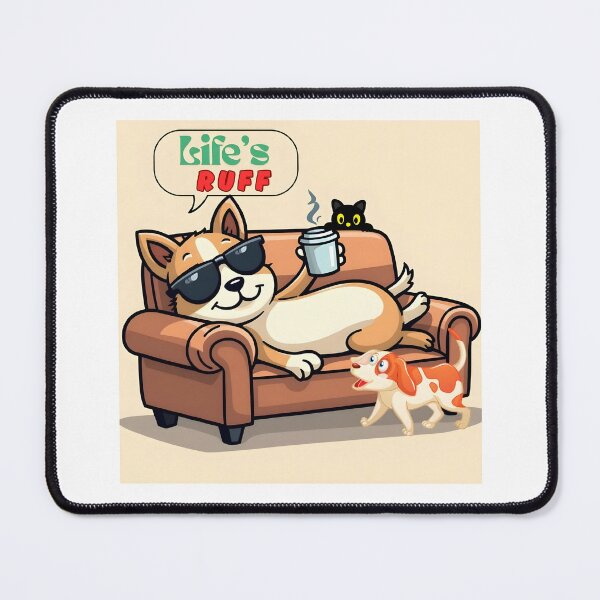 Item preview, “Couch Paw-tato”- “Relaxation, Redefined.” designed and sold by PixelInfinite.