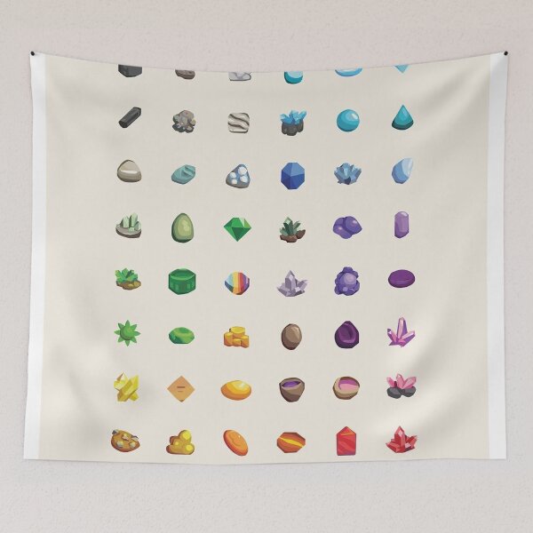 Item preview, Stardew Valley Gems & Minerals designed and sold by andrewandersn.