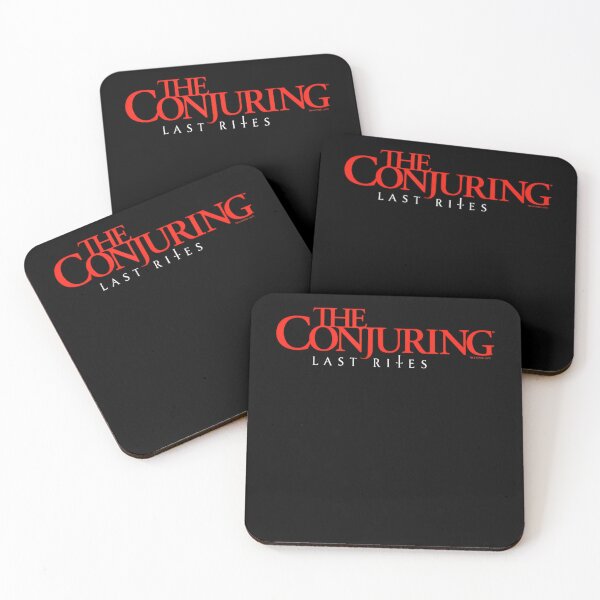 Item preview, The Conjuring Last Rites Logo Red designed and sold by EpicWitWear.