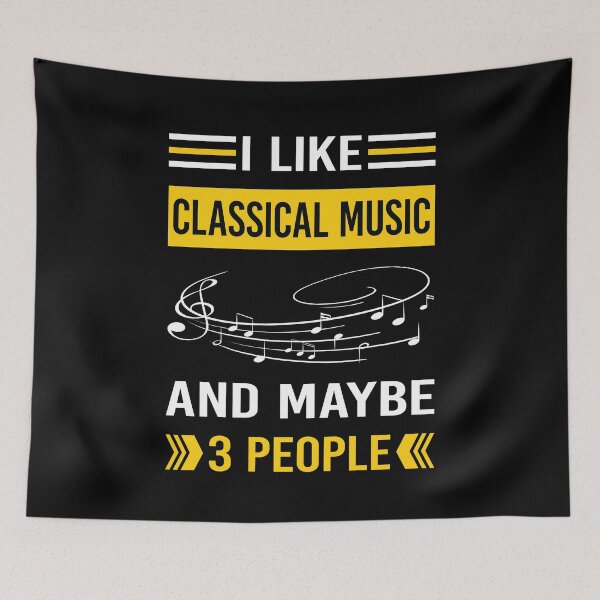 Item preview, I Like 3 People Classical Music designed and sold by xaviajames9.