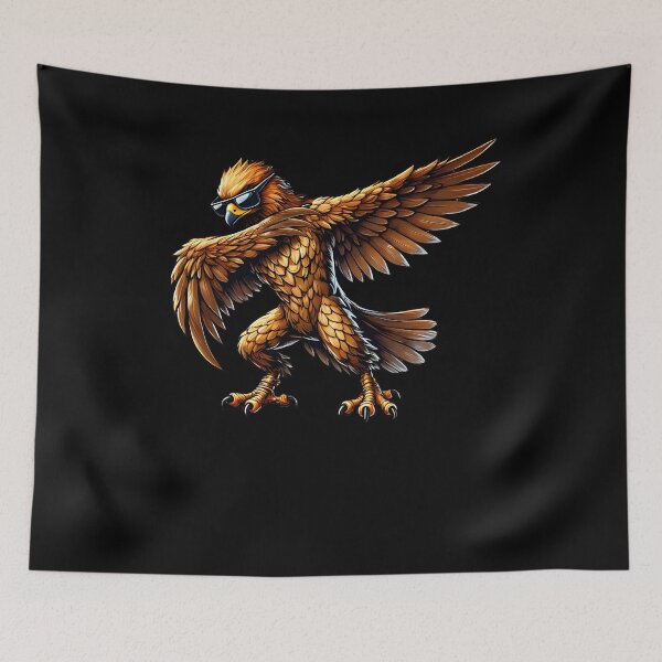 Item preview, Dabbing Golden Eagle Animal Lover designed and sold by Kimberley King Art  King Art.