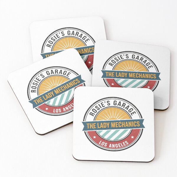 Item preview, Rosie's Garage - The Lady Mechanics - Los Angeles Vintage Logo designed and sold by RedDelaney.