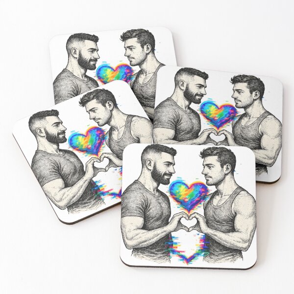 Item preview, Stippled Glitch Heart – Gay Connection designed and sold by FreddyE.