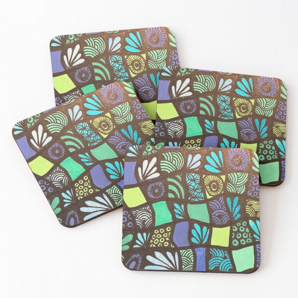 Item preview, Modern Mosaic Bloom designed and sold by Debs Funky Arts.
