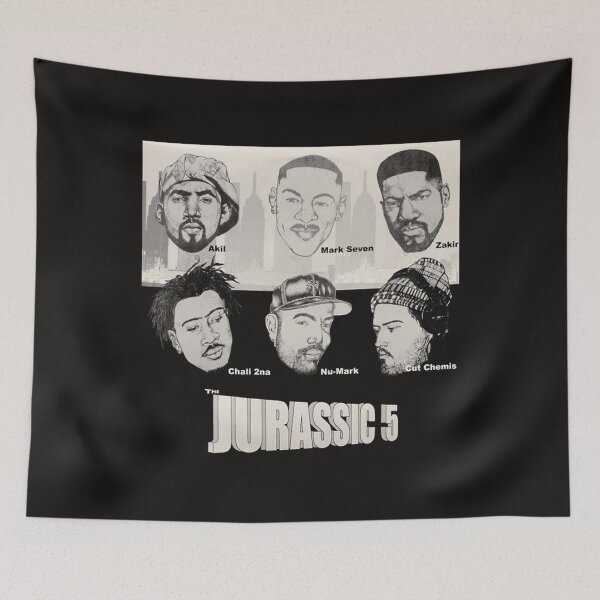 Artikelvorschau, Jurassic 5 Band entworfen und verkauft von cindyyounce8.