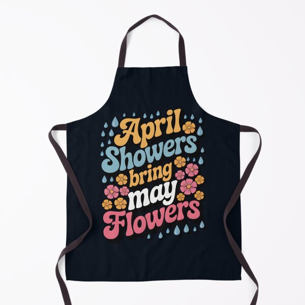 Item preview, April Showers Bring May Flowers – Spring Seasonal Design designed and sold by Jollys-ArtShop.