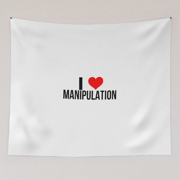 Item preview, I Heart Manipulation – Funny Meme & Sarcastic Aesthetic Design designed and sold by iheartshirts371.