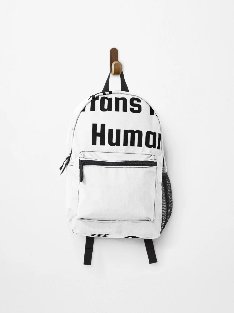 Thumbnail 1 of 3, Backpack, Trans Rights Are Human Rights designed and sold by Ninjacatoff.