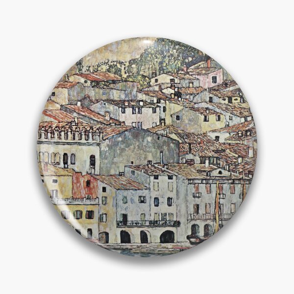 Item preview, Gustav Klimt's Malcesine am Gardasee (1913)  painting designed and sold by Tamas Das.