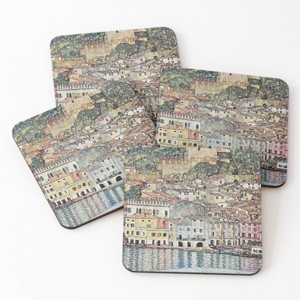 Item preview, Gustav Klimt's Malcesine am Gardasee (1913)  painting designed and sold by Tamas Das.