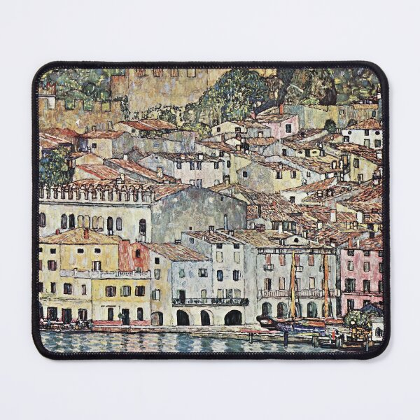 Item preview, Gustav Klimt's Malcesine am Gardasee (1913)  painting designed and sold by Tamas Das.