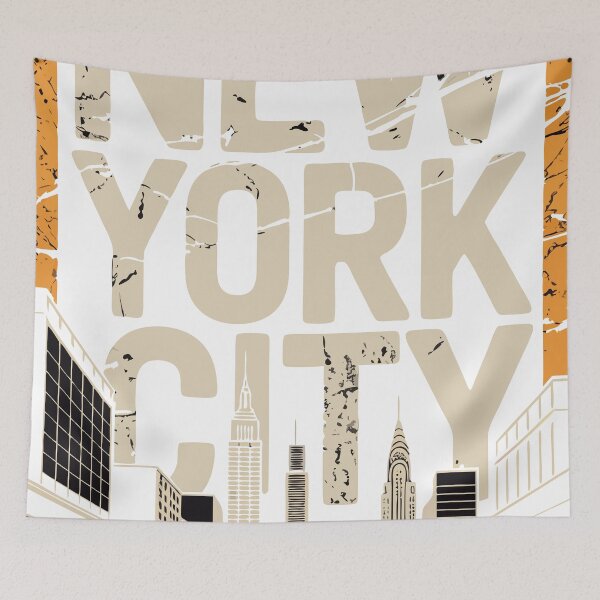 Item preview, Diseño de camiseta retro de la ciudad de Nueva York con textura vintage designed and sold by Loren Vesta.