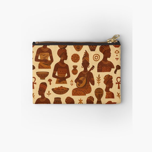 Item preview, Vintage African Seamless Pattern | Tribal Culture, Ancient Traditions, Ethnic Art Design designed and sold by Patternomania.