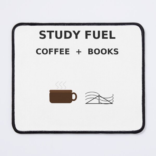 Item preview, Study Fuel: Coffee and Books designed and sold by MelVibes.