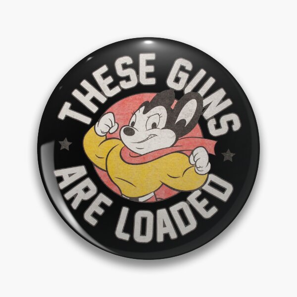 Artikelvorschau, Mighty Mouse Diese Waffen sind geladen Vintage Cartoon entworfen und verkauft von imtiezpuwarj.